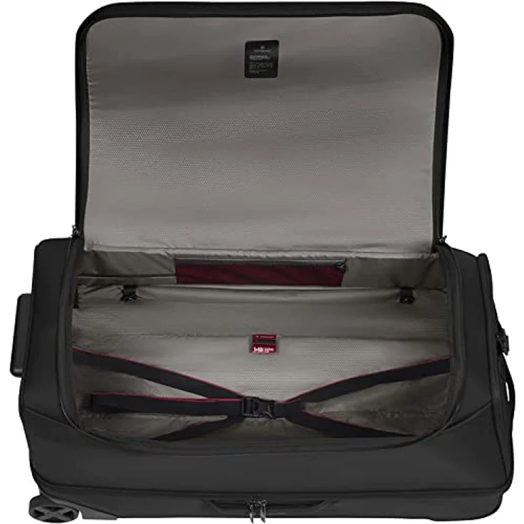Victorinox Crosslight 2 Rollen Trolley, 75 cm, schwarz, 100% Polyester, kompakt und leicht – Bild 8