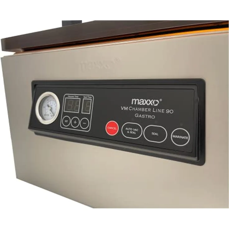 Maxxo VM ChamberLine 90 Gastro Kammervakuumierer 7 l Profi Vakuumierer für Flüssigkeiten Extremleistung 144 l/min. + 30 Stück Vakuumbeutel, Edelstahl: Tests, Infos & Preisvergleich