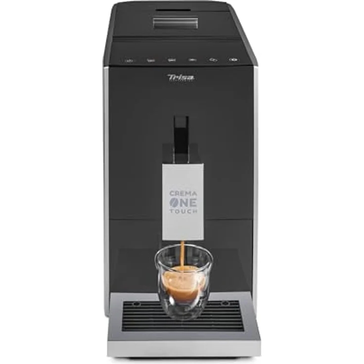 Trisa Kaffeevollautomat 6220.4212, 19-Bar-Drucksystem, Espresso, Lungo oder Americano, schwarz – Bild 2