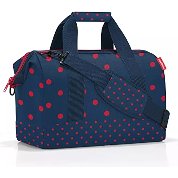 reisenthel Weekender Reisetasche Sporttasche Reisegepäck allrounder M Tasche mixed dots red – Bild 2