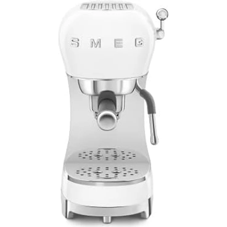 Smeg ECF02WHEU Siebträger Espresso-/Kaffemaschine weiß, – Bild 1