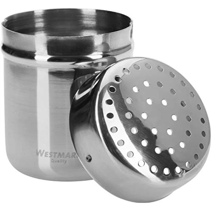 Westmark Gewürzstreuer, Mit Frischhaltedeckel, Fassungsvermögen: ca. 80 – 100 gr, Kunststoff/Rostfreier Edelstahl, Grob, Silber/Transparent, 69522260 – Bild 4