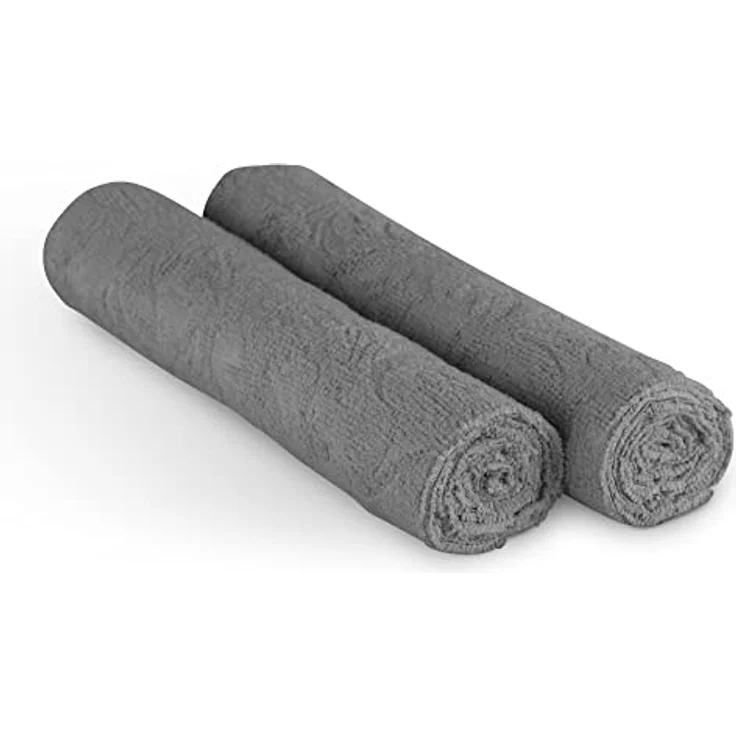 Bestlivings Premium Mikrofasertuch 220g/m² - Hoch-Tief Struktur - 65x45cm (Anthrazit / 2er Pack) Reinigungstücher Geschirrtücher - super saugfähige Küchentücher – Bild 1