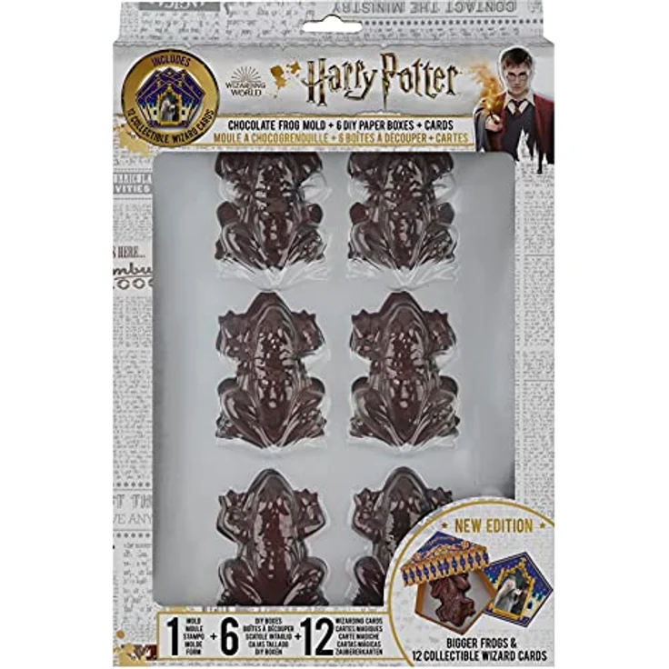 Cinereplicas 604773 Chocorranas Mould Pack-6 Schachteln-12 Karten, braun, One Size – Bild 1