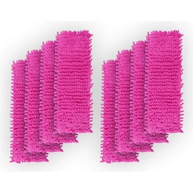 Bestlivings Ersatzbezug Beere für Bodenwischer ( 8er Pack ) - 40cm - Chenille Wischbezug, für alle gängigen Klapphalter - Bezug für alle Bodenarten, effiziente Mikrofaser Reinigung – Bild 1