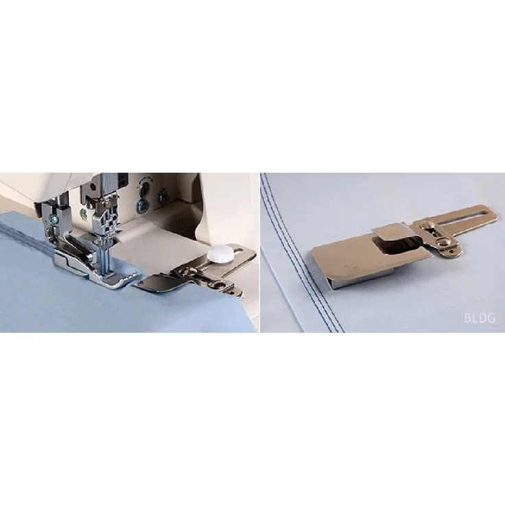 baby lock Nähmaschine Einzelumschlager 1/4", 6,35 mm, professioneller Saum mit Kett- oder Coverstich, 3 Saumbreiten, industriell herstellbar