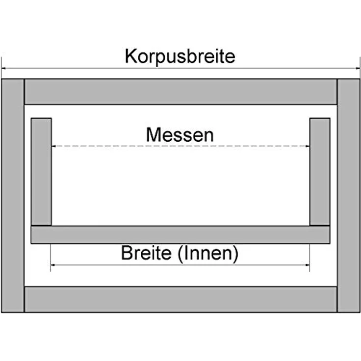 SO-TECH® Besteckeinsatz ORGA-BOX VIII Lavagrau perlstruktur, Schubladeneinsatz – Bild 4