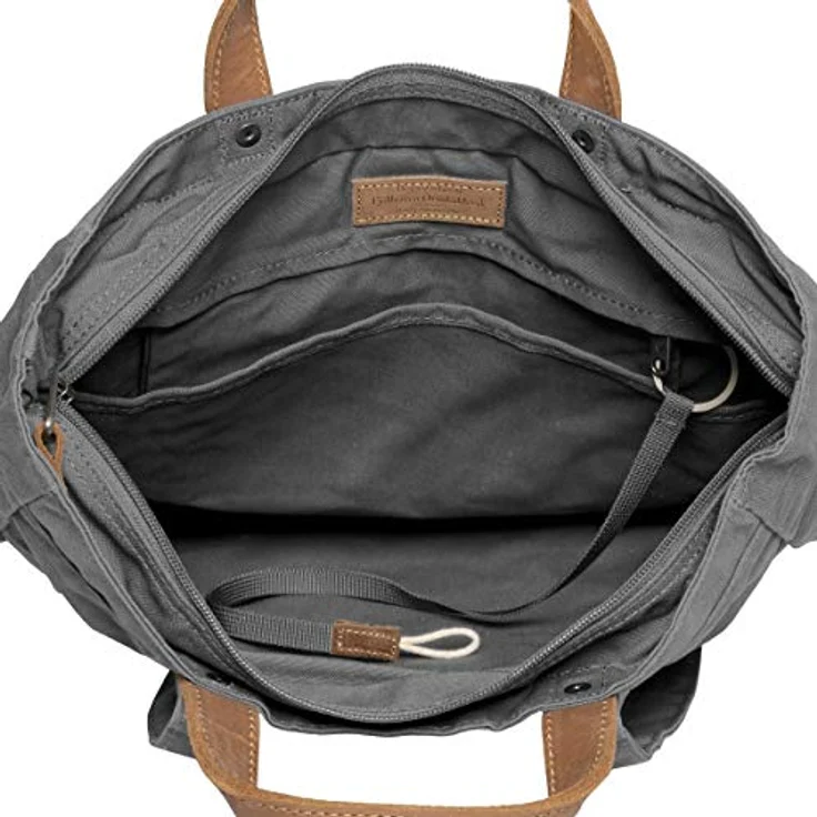 Fjällräven Totepack No.1, 2in1 Rucksack-Tasche in Grau, wasserabweisend, A4-fähig – Bild 3