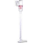 Dirt Devil 2-in-1 Akku Staubsauger - DD9001 - 80W - Hand- und Stielstaubsauger - Inklusive Kombibürste und Düse - Akkulaufzeit bis zu 25 minuten uten - 2 Einstellungen - Weiß/Rot