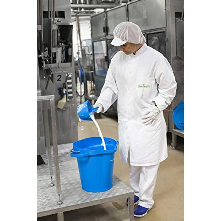 Vikan - Hygienischer Eimer - Mit Ausguss - Maßeinteilung - 20L - Blau – Bild 4