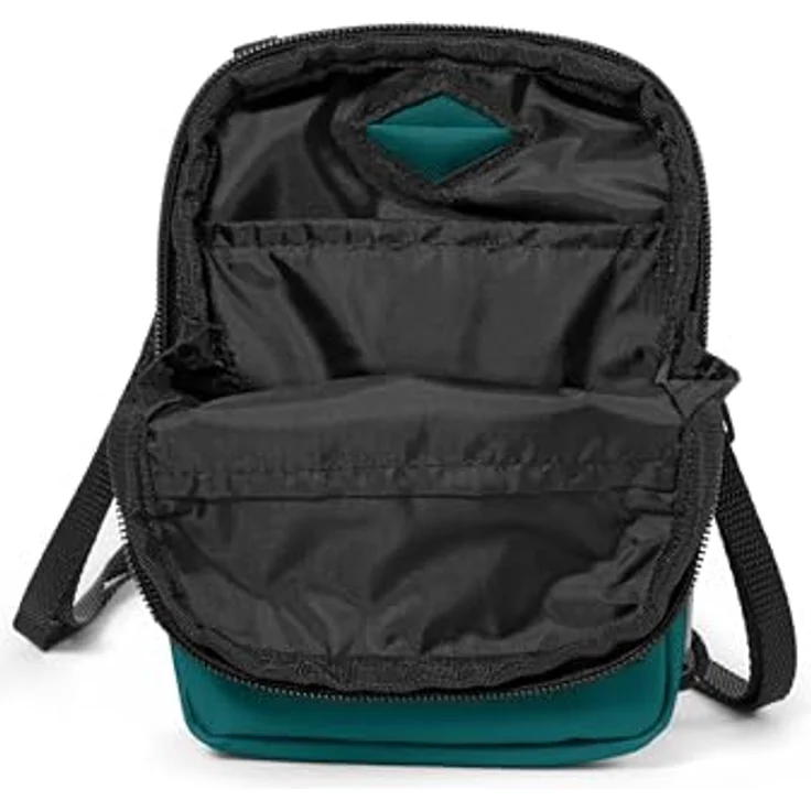 Eastpak BUDDY Umhängetasche, 0.5 L mit Hauptfach und Innentaschen, Peacock Green (Grün) – Bild 2