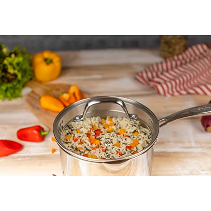 KUHN RIKON Allround Plus Stielkasserolle 1.9 L · Ø 16 cm, Stainless Steel – Bild 4