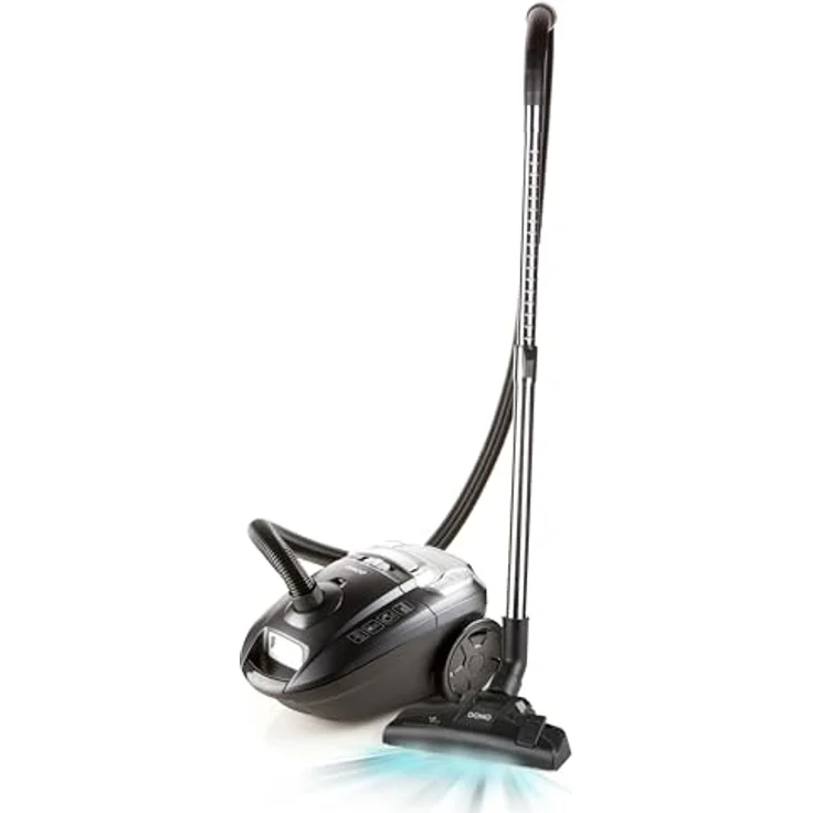 Domo DO7285S Bodenstaubsauger mit Beutel, 700 Watt, 10 m Aktionsradius, anthrazit – Bild 2