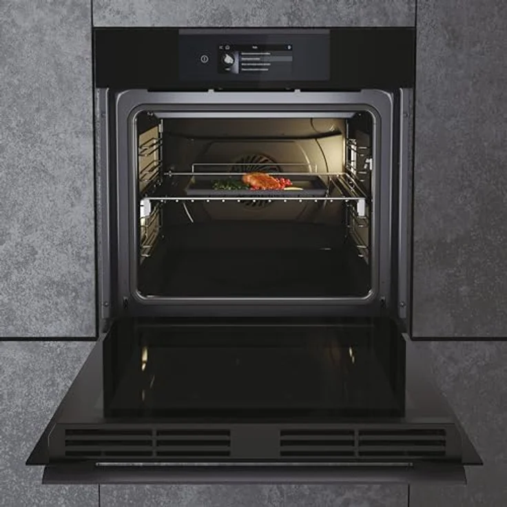 Haier I-TOUCH Serie 6 HWO60SM6T5BD, Einbau-Backofen mit Heißluft, Grill, TFT Touch Bedienung, Katalyse Selbstreinigung, Wi-Fi Funktion, Bratenthermometer, 60 cm, 4-fach Türverglasung – Bild 4
