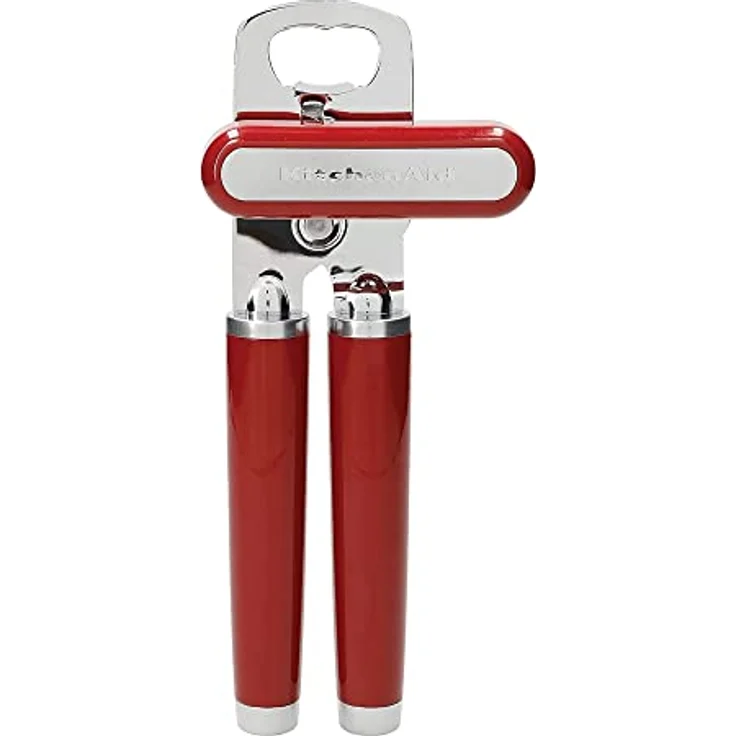 KitchenAid Klassischer Multifunktions-Dosenöffner/Flaschenöffner, 21 cm, Empire Red – Bild 1