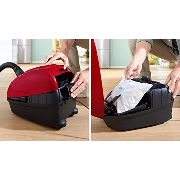 BOSCH Bodenstaubsauger BOSCH BGB38RD2, 600 W, Schwarz/Rot, Teleskopisch, 7 m Kabel, 79 dB, 220-240 V - Preisvergleich – Bild 6