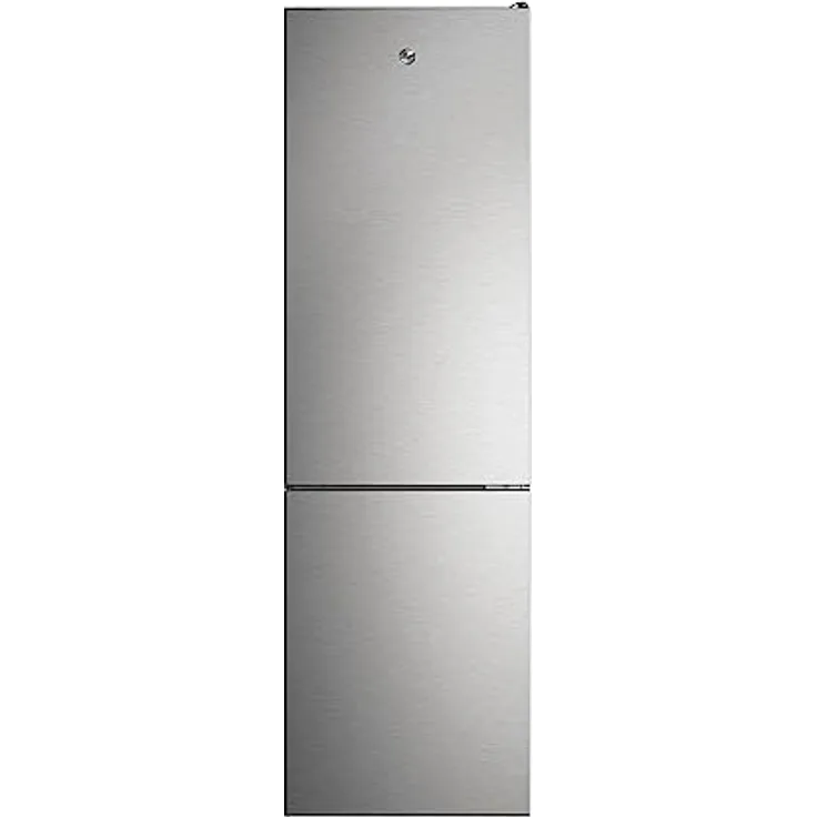 Hoover HOCE4T620CX 2D Kühl-Gefrier-Kombination/Freistehend / Total No Frost/Wifi connected & Smart hOn–App / Energieklasse C / Inox Look [Energieklasse C]