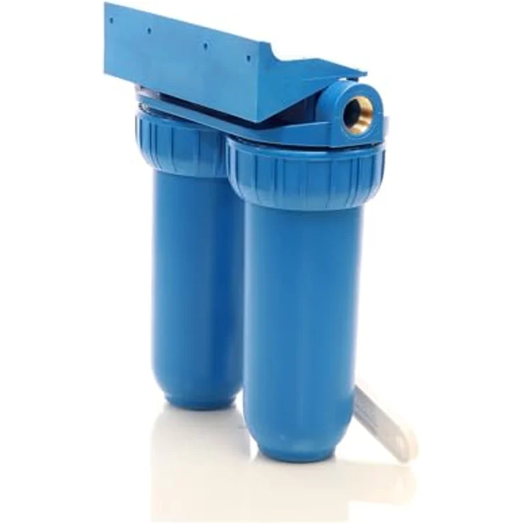 Naturewater NW-BR10B2 Doppelfilter 26,16 mm 3-4' PP Kartusche Aktivkohleblock Schraubenschlüssel – Bild 7