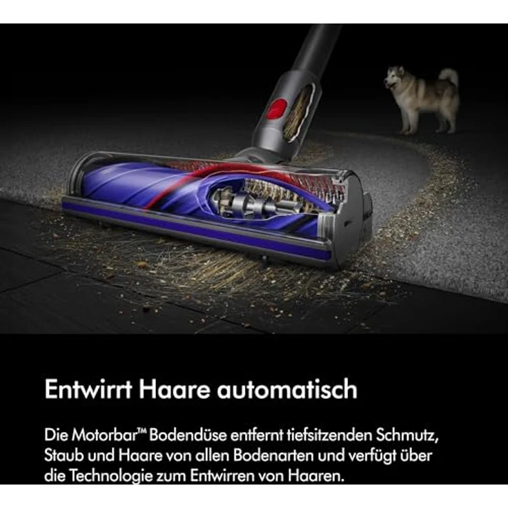 DYSON Akku-Hand-und Stielstaubsauger V8 Absolute, Beutellos, 425 W, mit bis zu 40 Minuten Laufzeit – Bild 3