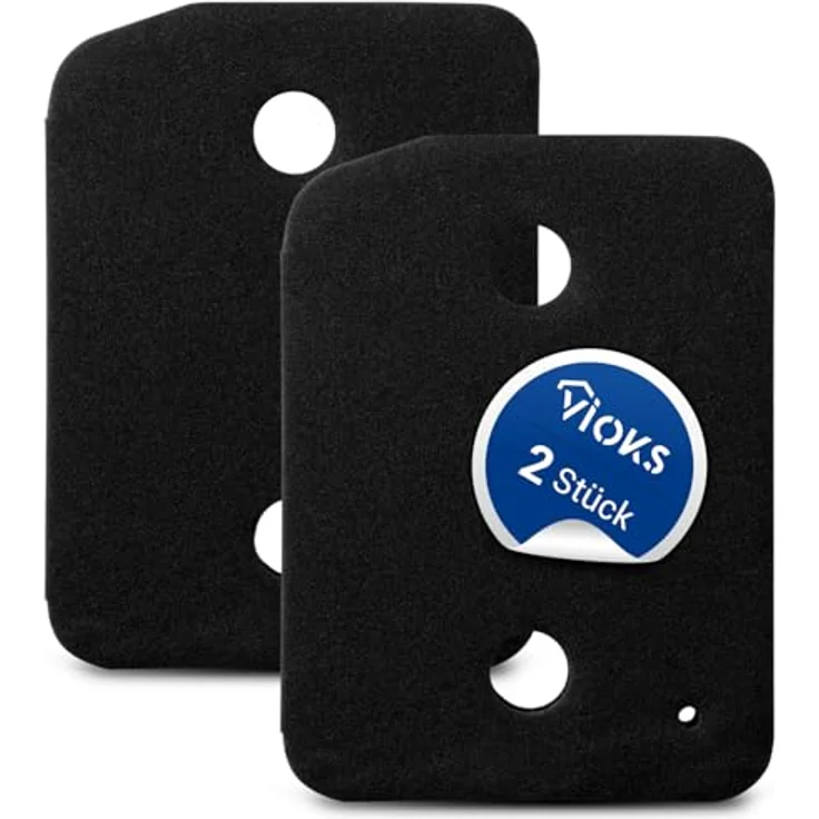 VIOKS Set 2x Filterschwamm für Мiele 9164761, Ersatzfilter für Wärmepumpentrockner TDB230WP und TDD230, 207x155mm, langlebig und effizient – Bild 1