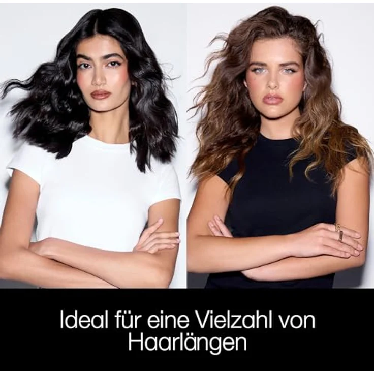 ghd Triple Barrel Waver, schwarzer Lockenstab für langanhaltende, lockere Beach Waves mit fortschrittlicher PTC-Heiztechnologie und 185 °C Stylingtemperatur – Bild 6