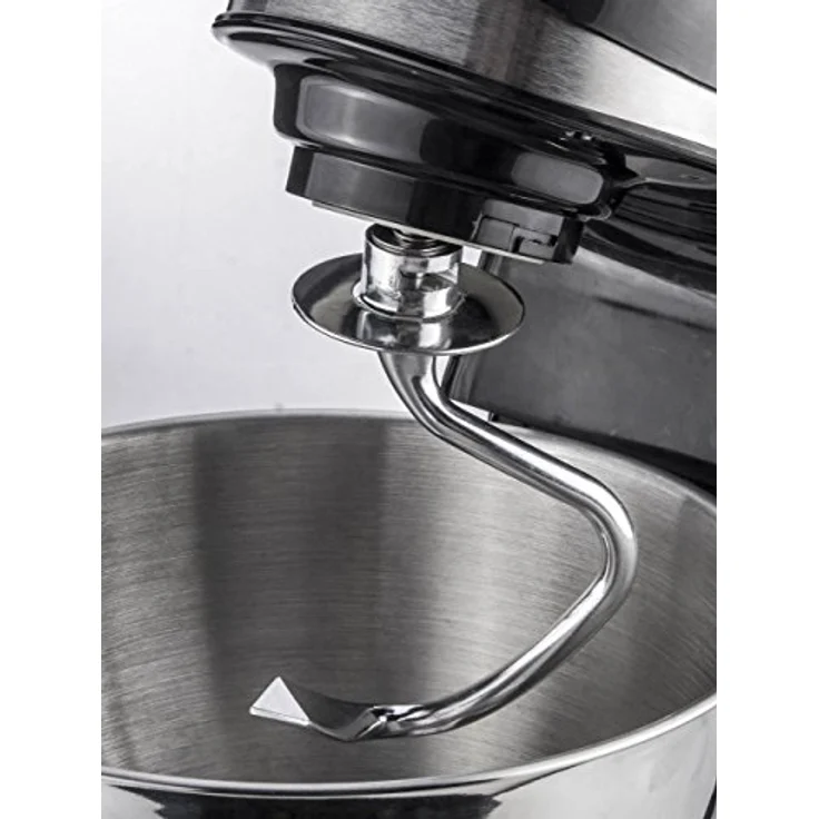 TurboTronic by Z-Line ProMix+ TT-007 Küchenmaschine, 2000 W mit 5 l Edelstahl-Rührschüssel, Fleischwolf & 1,5 l Glasmixer-Aufsatz, variabel einstellbar – Bild 7