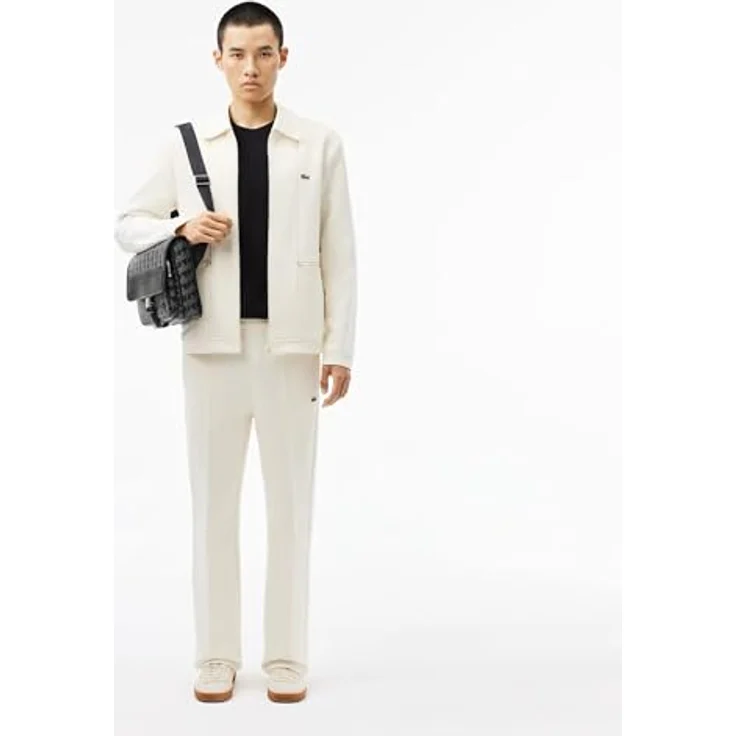 Lacoste Umhängetasche The Blend Messenger - Umhängetasche L 29 cm, Großes Hauptfach, Innenfach, Schlüsselanhänger - Schwarz – Bild 2