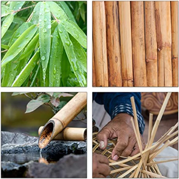 relaxdays Teebox Bambus zum Aufhängen, 5 Fächer für ca. 50 Teebeutel, natur – Bild 9