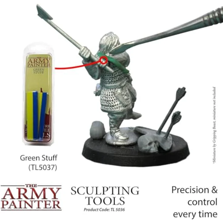 The Army Painter – Modellierwerkzeug | 3-er Set | Doppelseitige Edelstahlwerkezuge zum Modellieren und Bearbeiten von Kunststoff-, Harz- und Metallen | für Tabletop Wargames Miniaturmodellierung – Bild 7