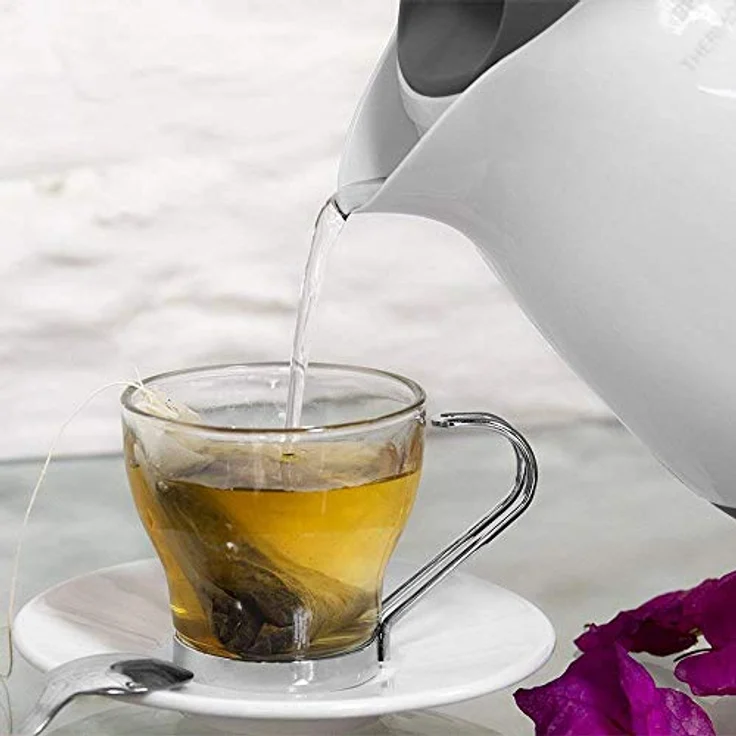 Cecotec Wasserkocher ThermoSense 120. 1 Liter Kapazität, Verwendung ohne Kabel mit 360-Grad-Basis,Abnehmbarer Kalkfilter – Bild 4