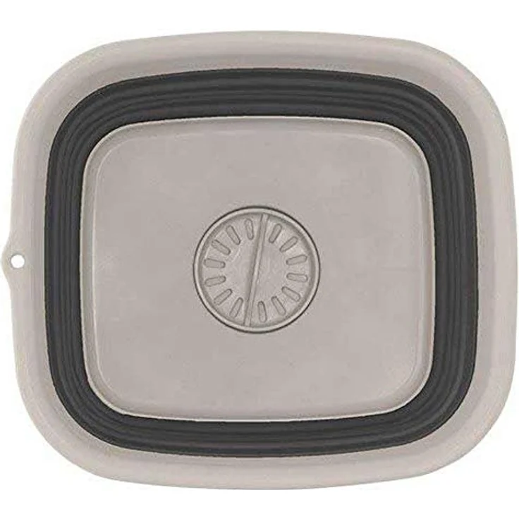 Outwell Unisex – Erwachsene Camping Zubehör Kolllaps Waschschüssel Mit Abfluss ONE Size Navy, Grau, Einheitsgröße – Bild 3