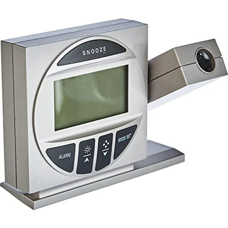 Technoline Projektionswecker, 123 x 36 x 91 mm , silber – Bild 3