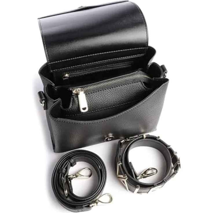 Valentino Alexia Handtasche, rosa, 22 cm x 10 cm x 17 cm, 100% Polyurethan – Bild 4