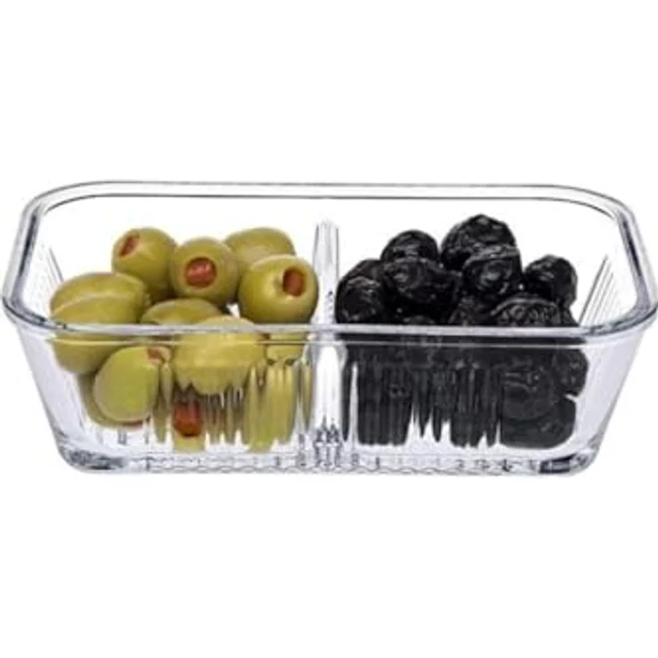 Pasabahce Butterdose Frigo Studio, 2-Teilig Butterdose aus Glas, spülmaschinenfest, transparent – Bild 4