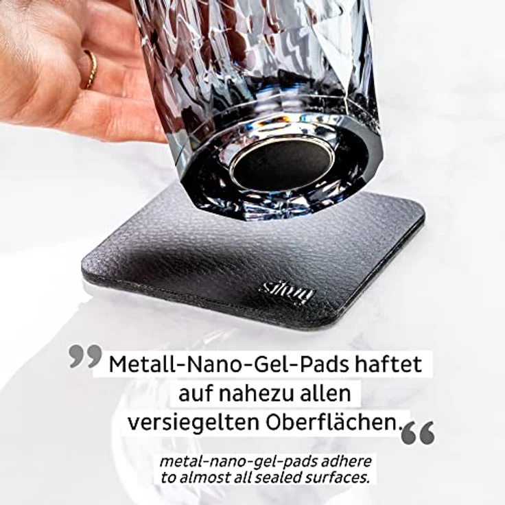 Silwy Untersetzer mit integrierter Metallschicht, 2er-Set – Bild 7