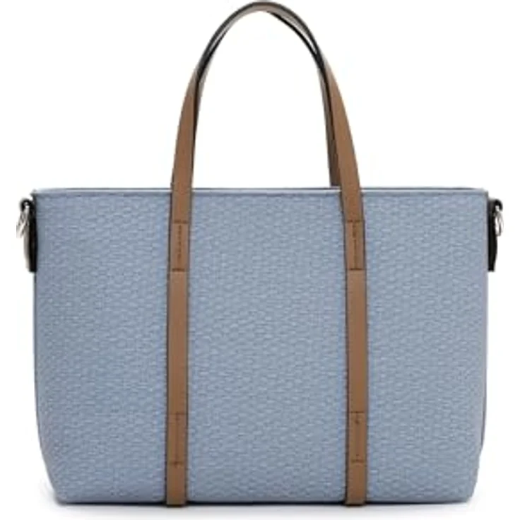 EMILY & NOAH Shopper E&N Johanna, Damenhandtasche mit geprägter Oberfläche, abnehmbarer Umhängeriemen, schwarz – Bild 4