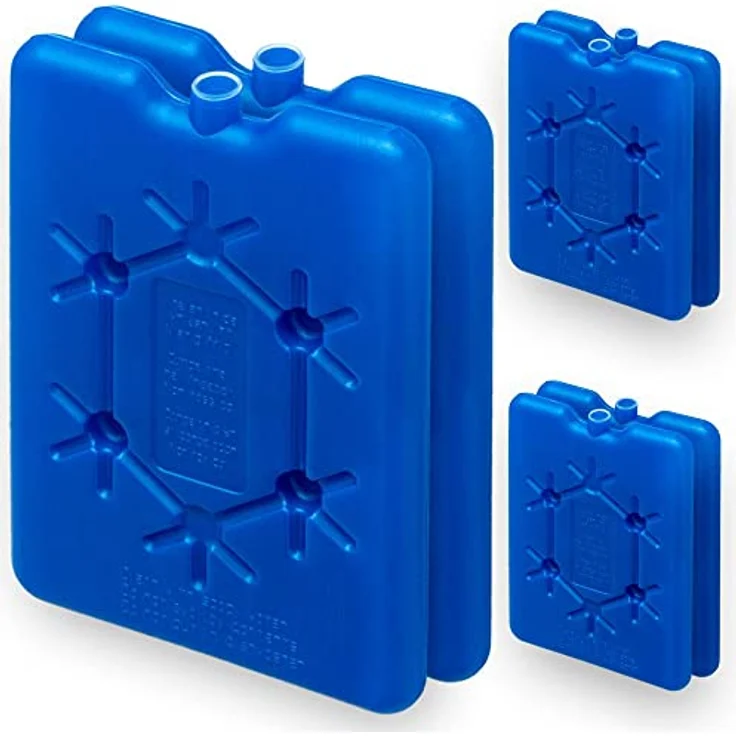 Kühlakkus Set Kühlakku Kühlelement 200ml Akku Kühlpack Kühltasche Kühlbox 6er Set – Bild 2