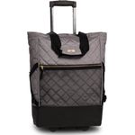 fabrizio® Trolley PUNTA Reise- und Einkaufstrolley Stepp, Bordgepäck IATA Standard