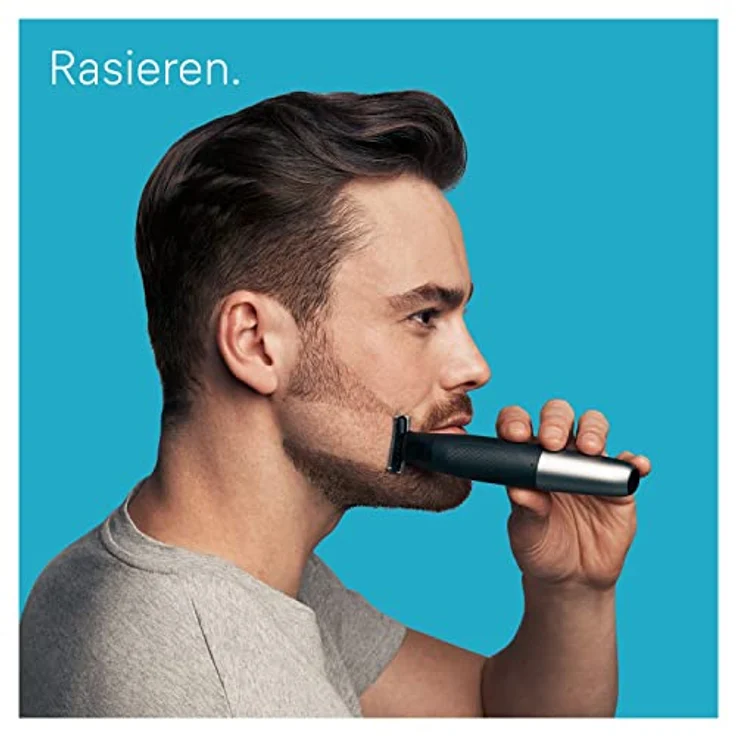 Braun Series X Barttrimmer/ Bodygroomer / Elektrorasierer Herren / Haarschneidemaschine Profi, 6 Aufsätze für Gesicht und Körper, 45 Min. kabellose Laufzeit, wasserdicht, Vatertagsgeschenk, XT5200 – Bild 4