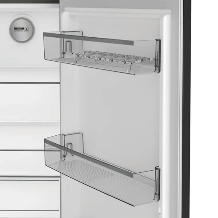 Bauknecht SBS IW E90 Black, Kühl-Gefrier-Kombination mit 375 l Kühlvolumen, No Frost-Funktion, Eiswürfelbereiter und Wasserspender – Bild 9