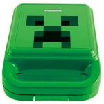 UKONIC Waffeleisen Minecraft Creeper Waffeleisen, Antihaftbeschichtete Backplatten, Innovatives Pixel-Design, Grün