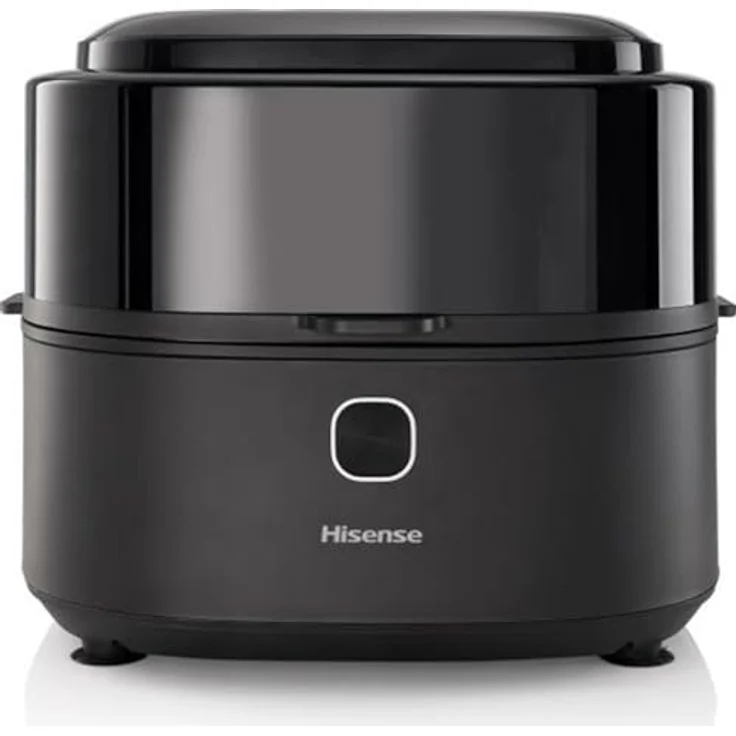 Hisense HAF1350DR Friteuse Single 6,7 L Schwarz, 1350 W, 4 voreingestellte Programme, Rührtechnologie – Bild 2