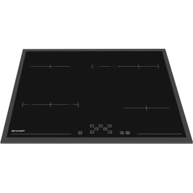 Sharp Induktions-Kochfeld KH-6V09FTMI-DE, 4 Kochzonen, Power-Boost-Funktion, Schwarz – Bild 4