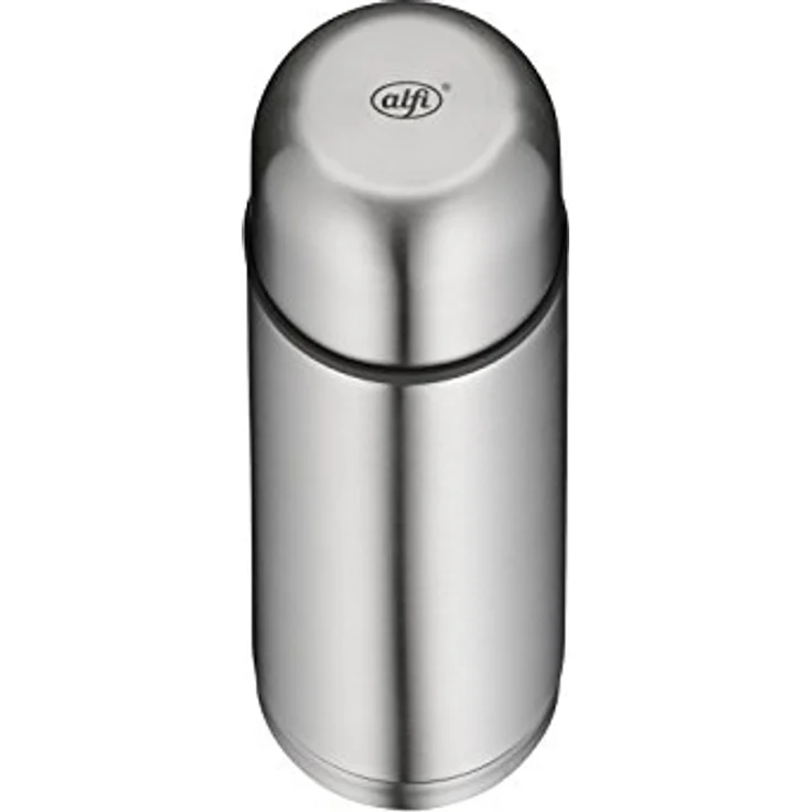 alfi 5457.205.050 Isolierflasche IsoTherm, Edelstahl mattiert, 0,5 Liter, Drehverschluss, 12 Stunden heiß, 24 Stunden kalt, BPA-Free – Bild 4