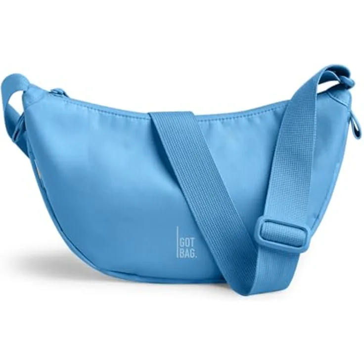 Got Bag Moon Bag Umhängetasche 32 cm, blau, 100% Polyester, 32 x 9 x 18 cm