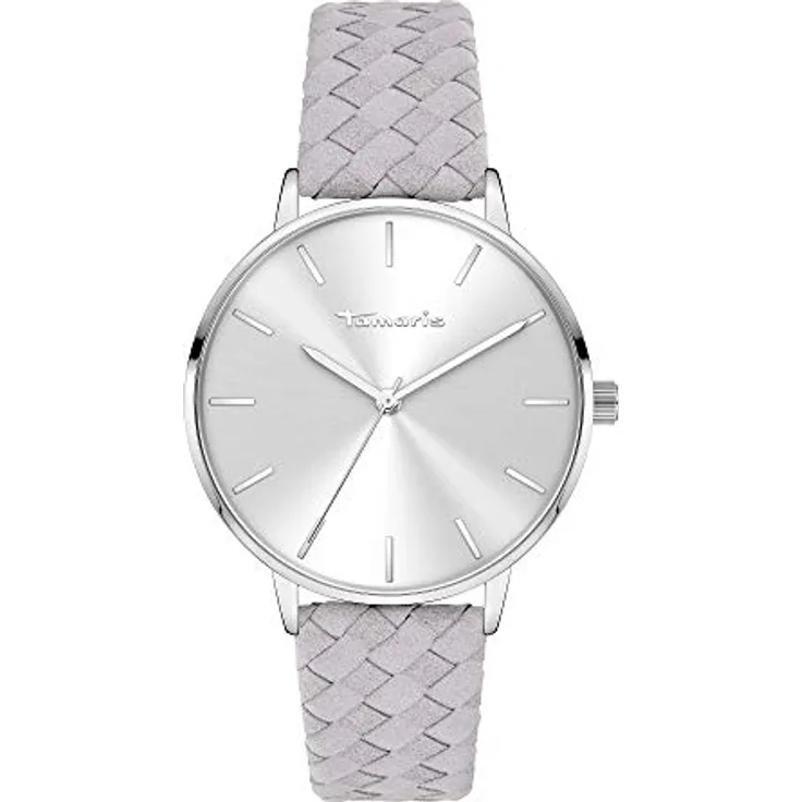 Tamaris Damen Analog Quarz Uhr mit Leder Armband