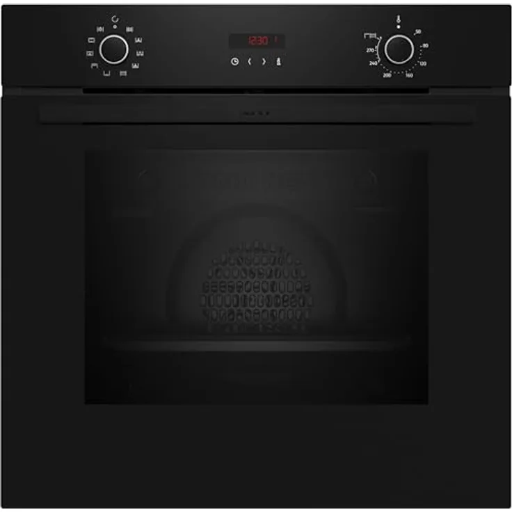 Neff B2CCG6AK3, N 30, Backofen, 60 x 60 cm, Schwarz mit CircoTherm Heißluftsystem
