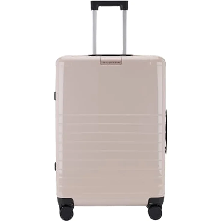 Kapten & Son Heathrow Essential Check-In Koffer Muted Clay, Hartschalenkoffer 82 L mit 360°-Drehrollen und TSA-Gepäckschloss – Bild 1