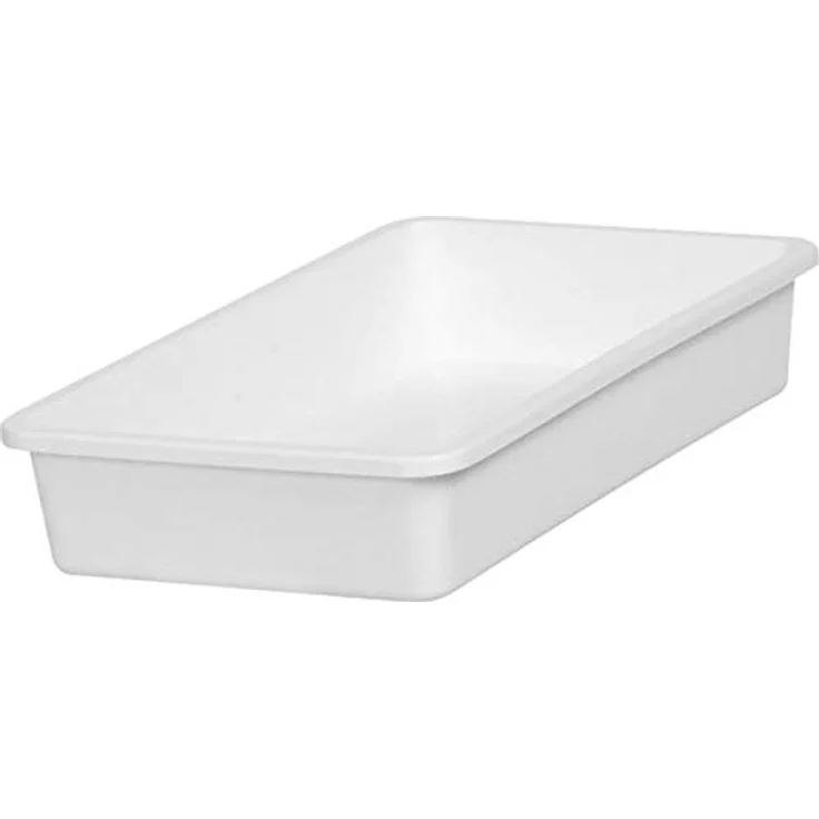 Rechberger Vorratsschale Kunststoff, weiß, Höhe: 50 mm, Länge: 290 mm, Inhalt: 2 l – Bild 2