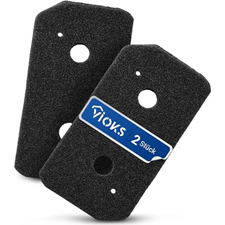 VIOKS Trockner Filter Schaumstoff SET 2x, Ersatzfilter für Bosch Wärmepumpentrockner 12007650, langlebig und effizient, passend für Modelle WTH83V20 und WTW875W0 – Bild 1